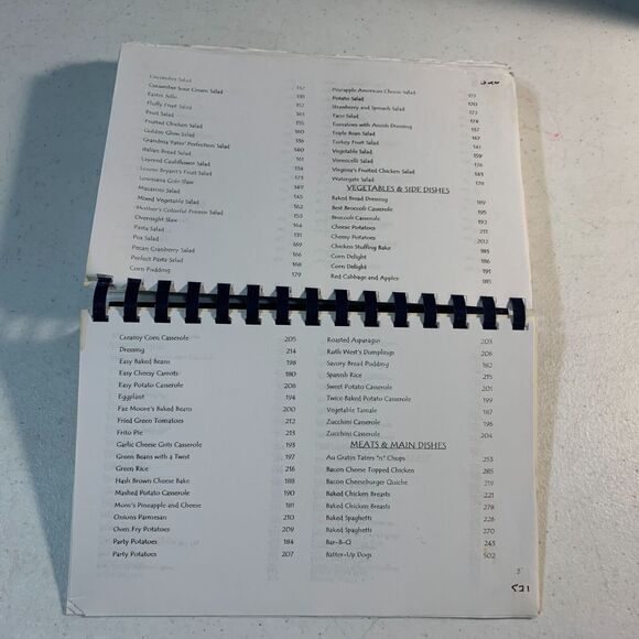 cookbook Sharing Our Favorite Recipes Illinois Hurricane Katrina 2005 - Picture 5 of 11